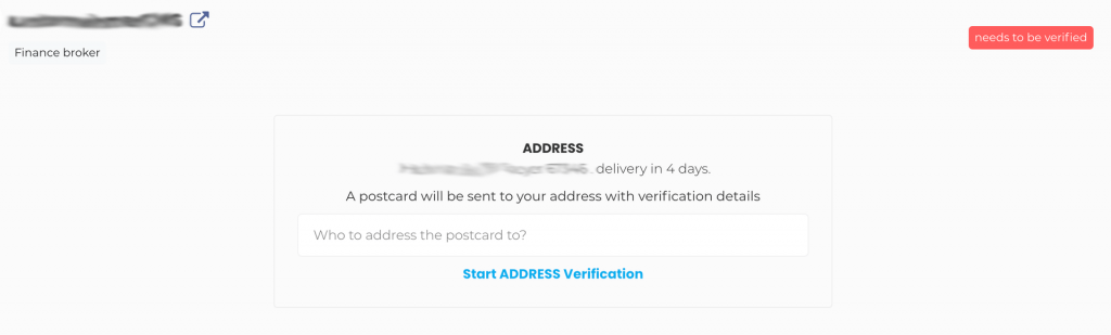 google business profile management - address verification